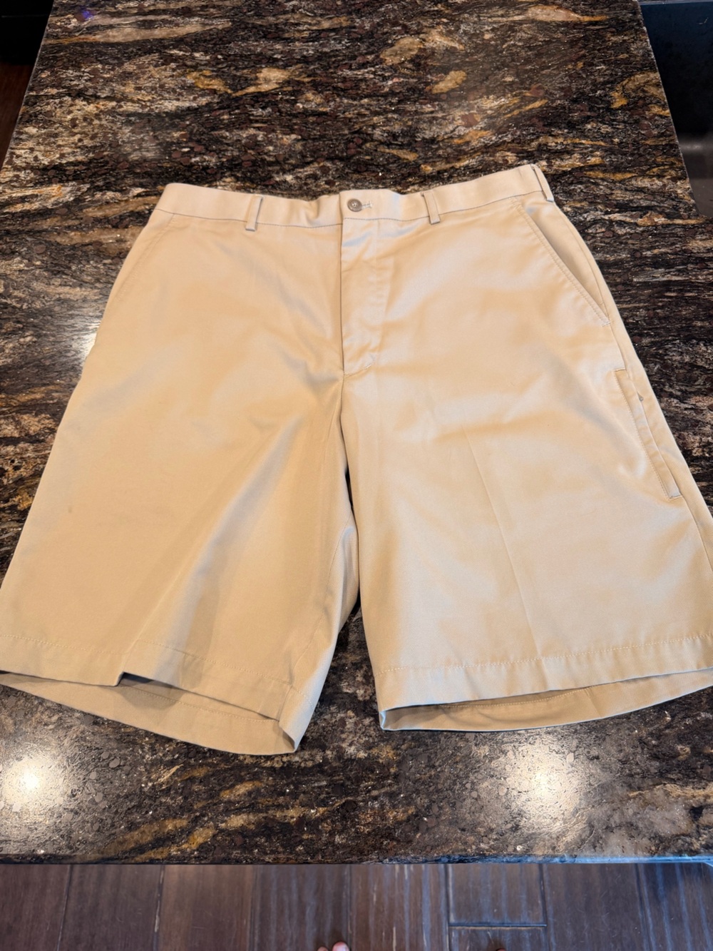 Men's Walter Hagen Classic Khaki Golf Shorts Sz 34